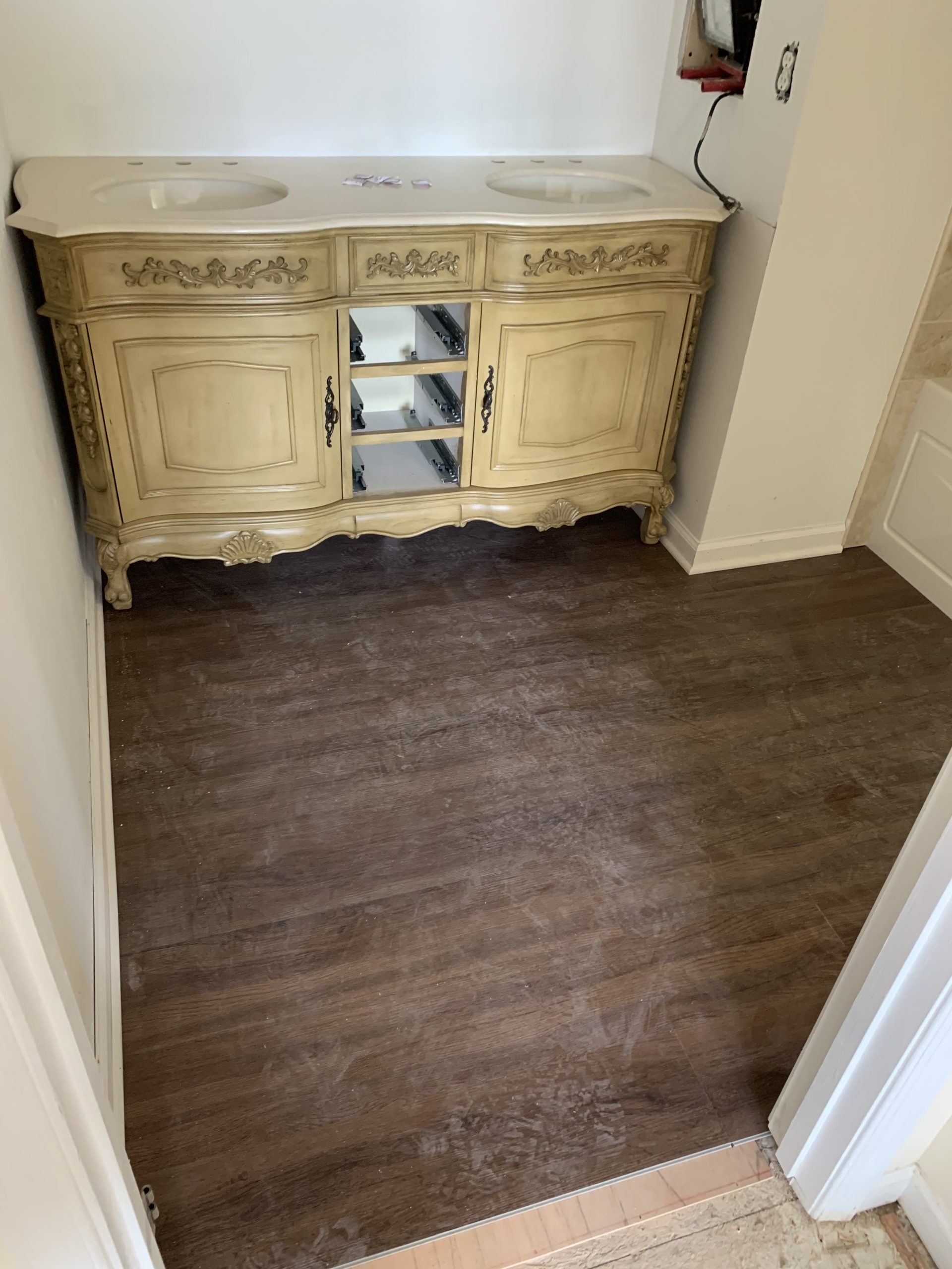 Bathroom renovation 7
